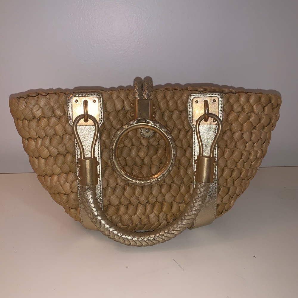 Michael Kors woven bag
